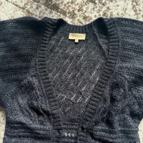 PORTS 1961 Vintage Mohair/Silk Knit Cardigan Sweater - Picture 7 of 8